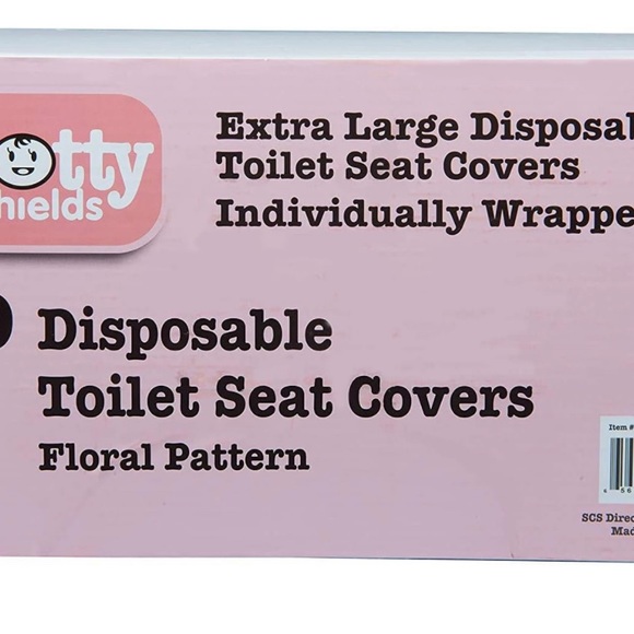 NWT! Disposable Toilet Seat Covers for Kids & Adults (40 Pack) - Picture 3 of 4